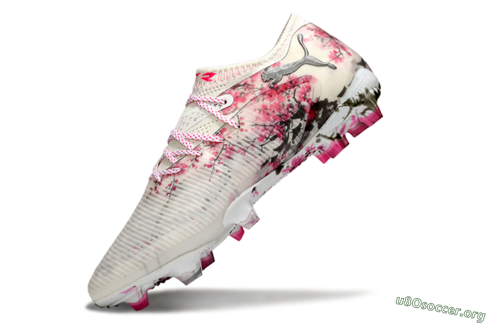Puma Future 8 Ultimate FG Football Boots - Beige/Pink/Brown 5