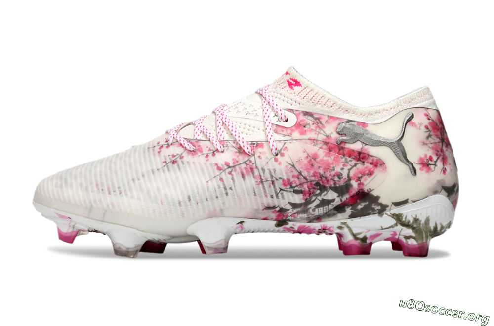 Puma Future 8 Ultimate FG Football Boots - Beige/Pink/Brown 3
