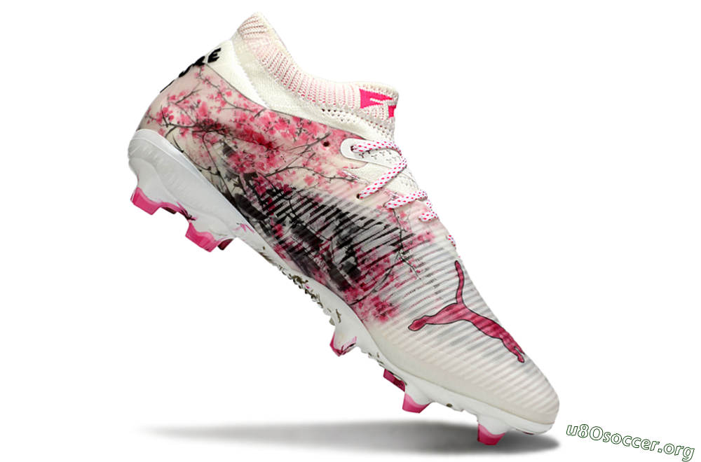 Puma Future 8 Ultimate FG Football Boots - Beige/Pink/Brown 4
