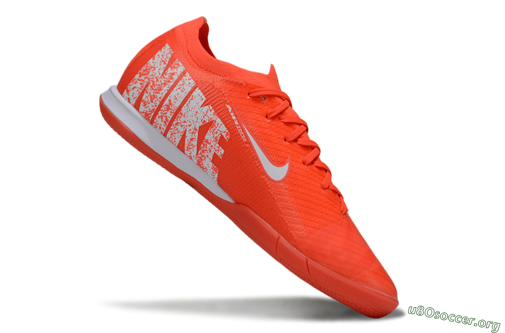 Nike Air Zoom Mercurial Vapor 16 Elite IC Football Shoes - Red/White 4