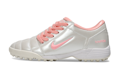 Nike Total 90 III TF Football Shoes - Beige/Pink/White
