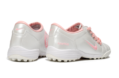 Nike Total 90 III TF Football Shoes - Beige/Pink/White