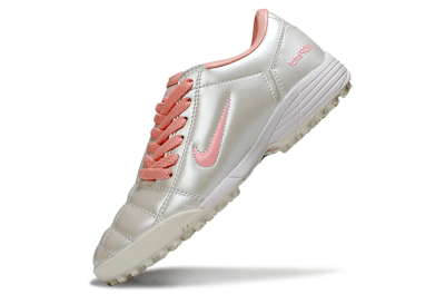 Nike Total 90 III TF Football Shoes - Beige/Pink/White