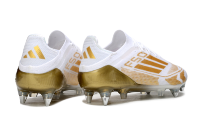 Adidas F50 Elite SG Football Boots - White/Gold
