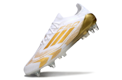 Adidas F50 Elite SG Football Boots - White/Gold