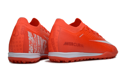 Nike Air Zoom Mercurial Vapor 16 Elite TF Football Shoes - Red/White
