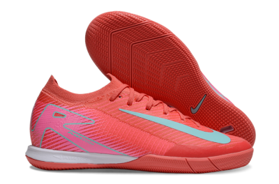Nike Air Zoom Mercurial Vapor 16 Elite IC Football Shoes - Red/Jade/White