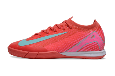 Nike Air Zoom Mercurial Vapor 16 Elite IC Football Shoes - Red/Jade/White