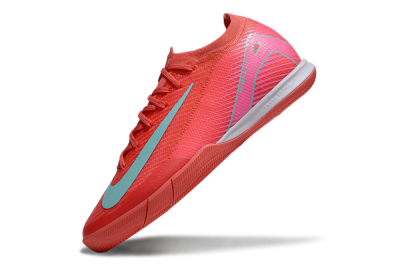 Nike Air Zoom Mercurial Vapor 16 Elite IC Football Shoes - Red/Jade/White