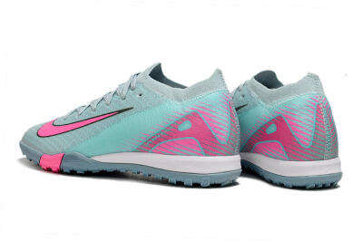 Nike Air Zoom Mercurial Vapor 16 Elite TF Football Shoes - Jade/Pink/White