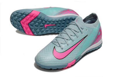 Nike Air Zoom Mercurial Vapor 16 Elite TF Football Shoes - Jade/Pink/White
