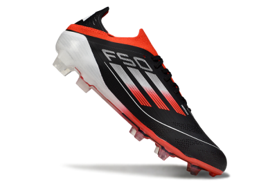 Adidas F50 Elite FG Football Boots - Black/Red/White