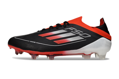 Adidas F50 Elite FG Football Boots - Black/Red/White