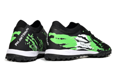 Nike Phantom GX 2 Elite TF Football Shoes - Black/Green/White