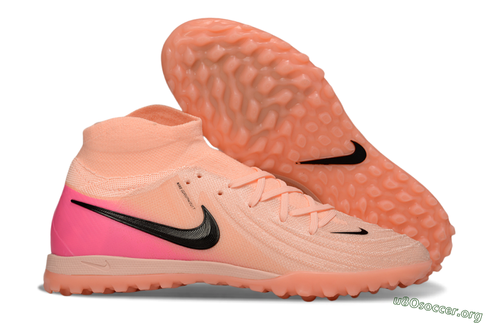 Nike Phantom Luna Elite TF Football Shoes - Pink/Black 2