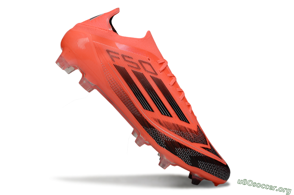 Adidas F50 Elite FG Football Boots - Red/Black/Silver 4