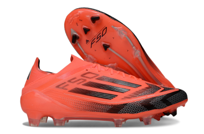 Adidas F50 Elite FG Football Boots - Red/Black/Silver