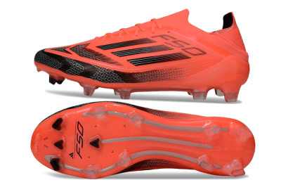 Adidas F50 Elite FG Football Boots - Red/Black/Silver