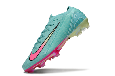 Nike Air Zoom Mercurial Vapor 16 Elite FG Football Boots - Jade/Pink/Yellow