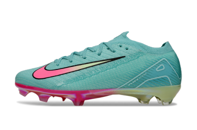Nike Air Zoom Mercurial Vapor 16 Elite FG Football Boots - Jade/Pink/Yellow
