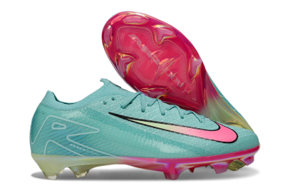 Nike Air Zoom Mercurial Vapor 16 Elite FG Football Boots - Jade/Pink/Yellow
