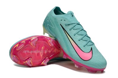Nike Air Zoom Mercurial Vapor 16 Elite FG Football Boots - Jade/Pink/Yellow