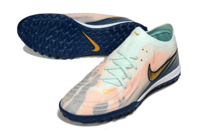 Nike Phantom GX 2 Elite TF Football Shoes - Pink/Blue/Gold