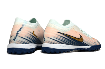 Nike Phantom GX 2 Elite TF Football Shoes - Pink/Blue/Gold