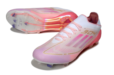 Adidas F50 Elite 304 FG Football Boots - Pink/White/Gold
