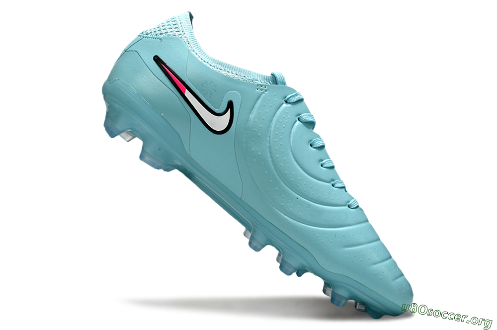 Nike Tiempo Legend 10 Elite FG Football Boots - Jade/White/Pink 5