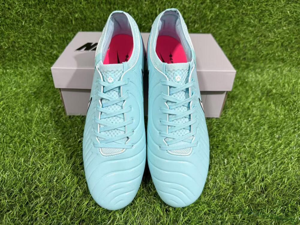 Nike Tiempo Legend 10 Elite FG Football Boots - Jade/White/Pink