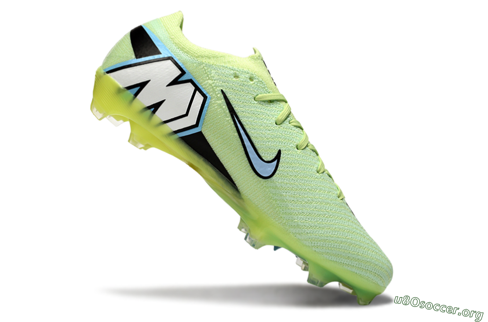 Nike Air Zoom Mercurial Vapor 16 Elite FG Football Boots - Yellow/Blue/Black 4