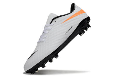 Nike Hypervenom Phantom FG Football Boots - White/Black/Orange