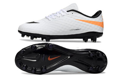 Nike Hypervenom Phantom FG Football Boots - White/Black/Orange