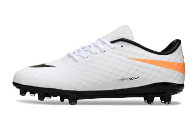 Nike Hypervenom Phantom FG Football Boots - White/Black/Orange
