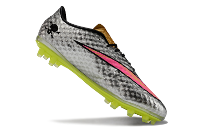 Nike Hypervenom Phantom FG Football Boots - Silver/Pink/Yellow