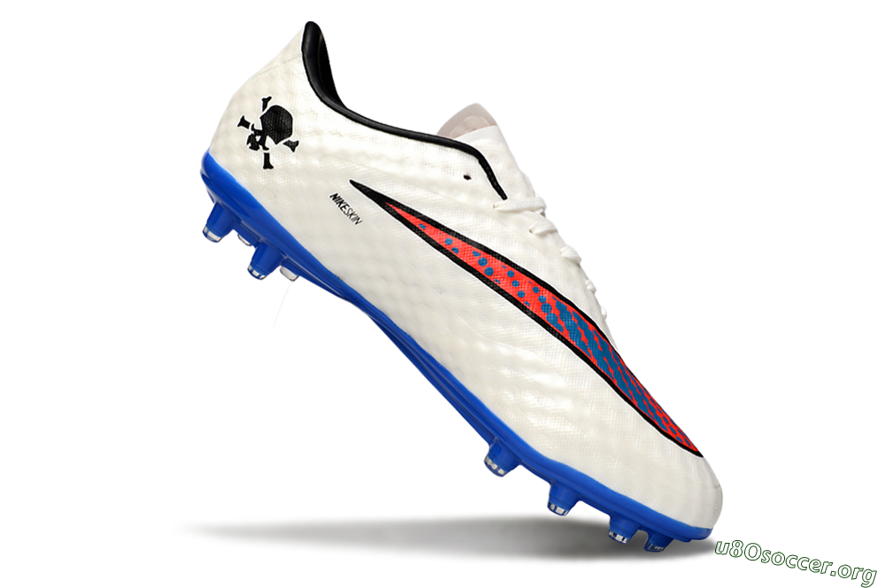 Nike Hypervenom Phantom FG Football Boots - White/Red/Blue 4