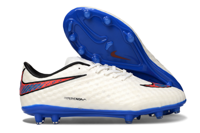 Nike Hypervenom Phantom FG Football Boots - White/Red/Blue