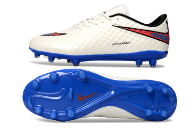 Nike Hypervenom Phantom FG Football Boots - White/Red/Blue