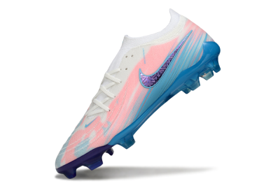 Nike Phantom GX 2 Elite FG Football Boots - White/Pink/Blue