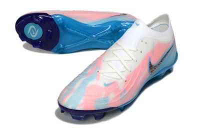 Nike Phantom GX 2 Elite FG Football Boots - White/Pink/Blue