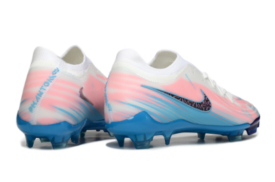 Nike Phantom GX 2 Elite FG Football Boots - White/Pink/Blue