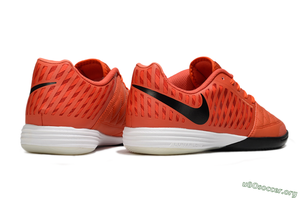 Nike Lunar Gato 2 IC Football Shoes - Red/Black/White 6