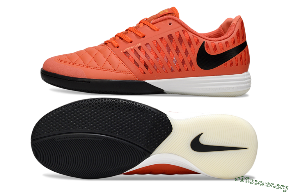 Nike Lunar Gato 2 IC Football Shoes - Red/Black/White 1