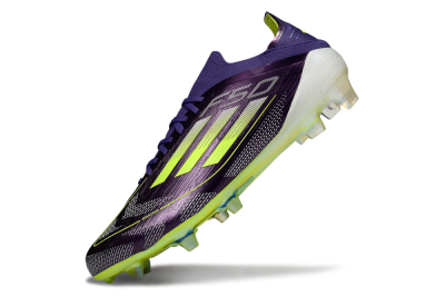 Adidas F50 Elite FG Football Boots - Purple/Yellow