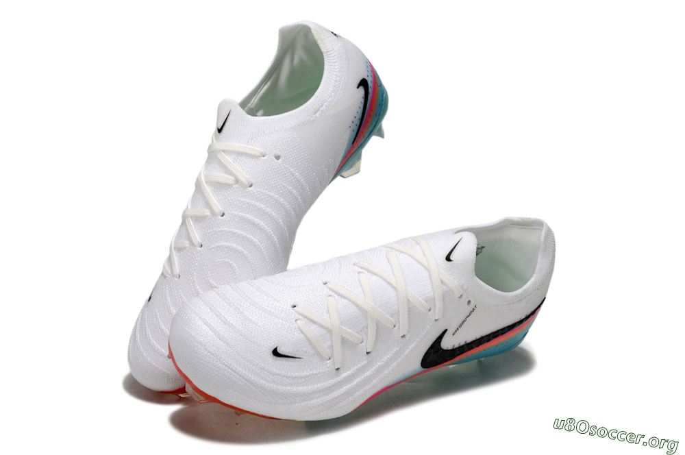 Nike Phantom GX 2 Elite FG Football Boots - White/Red/Blue 0