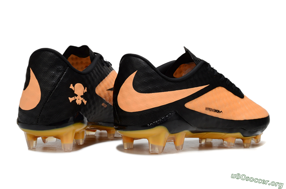 Nike Hypervenom Phantom FG Football Boots - Orange/Black 6