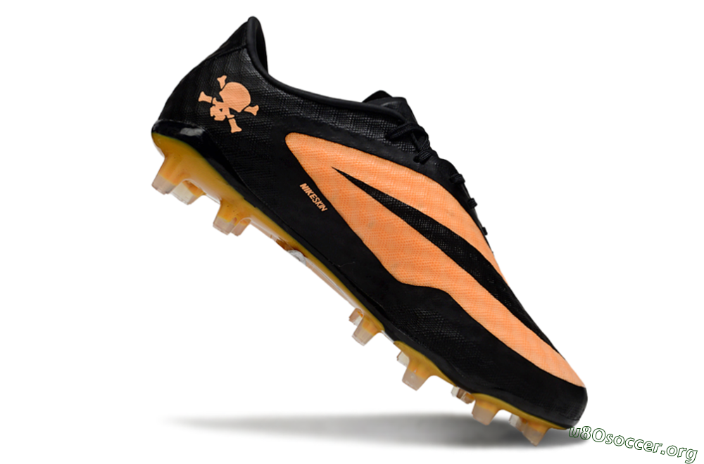 Nike Hypervenom Phantom FG Football Boots - Orange/Black 4