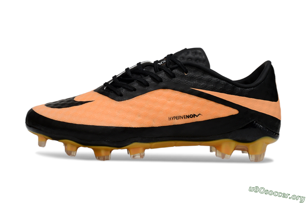 Nike Hypervenom Phantom FG Football Boots - Orange/Black 3