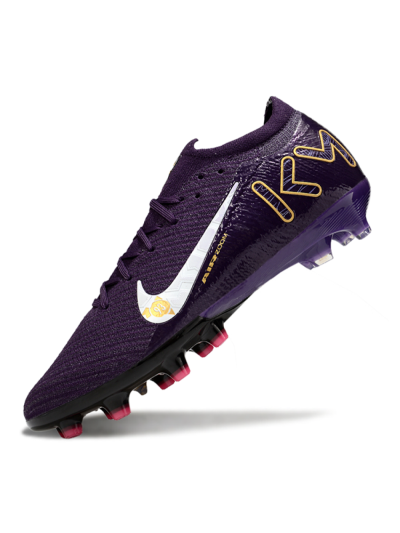 Nike Air Zoom Mercurial Vapor 16 Pro AG Football Boots - Purple/White/Gold